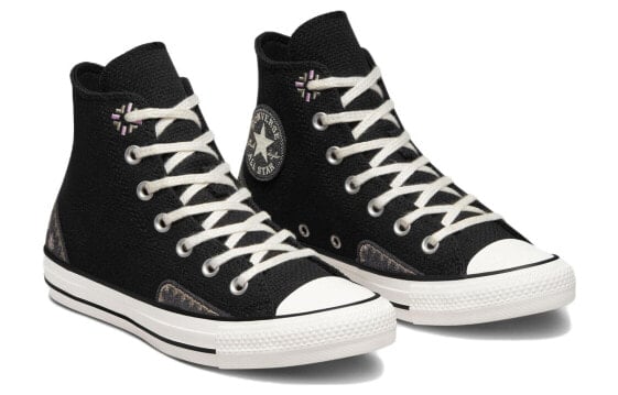 Кеды Chuck Taylor All Star Women's Converse High 'Autumn Embroidery - Black' Women's A05066C