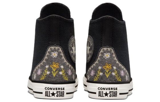 Кеды Chuck Taylor All Star Women's Converse High 'Autumn Embroidery - Black' Women's A05066C