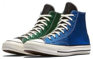 Кеды Converse Chuck Taylor All Star 70 Hi Jw Anderson Glitter Gutter Blue Green 160804C