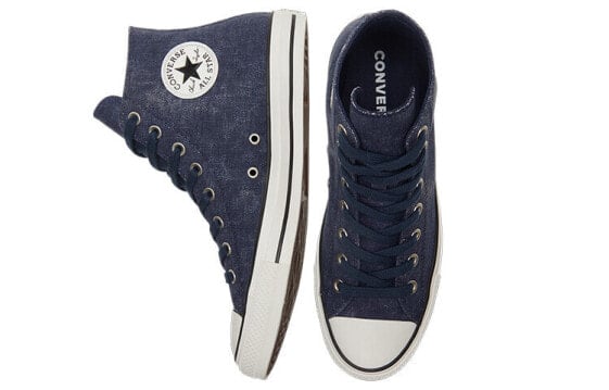 Кеды Chuck Taylor All Star Converse High 'Washed Canvas - Midnight Navy' 171060C