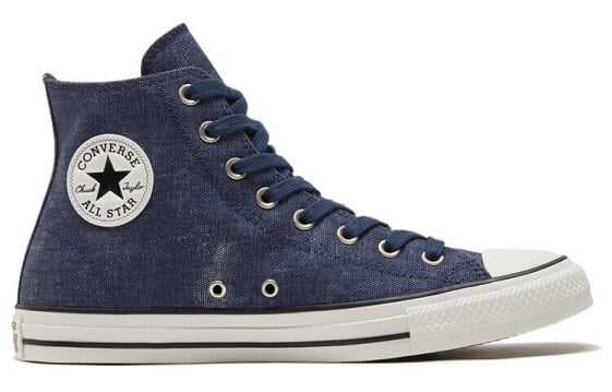Кеды Chuck Taylor All Star Converse High 'Washed Canvas - Midnight Navy' 171060C
