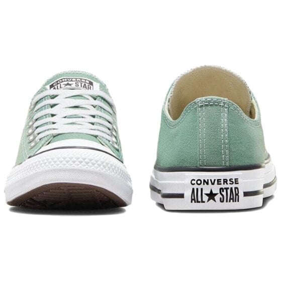 Кеды Converse Chuck Taylor All Star Canvas Shoes Unisex Low-Top Light Green/White Black A06567C