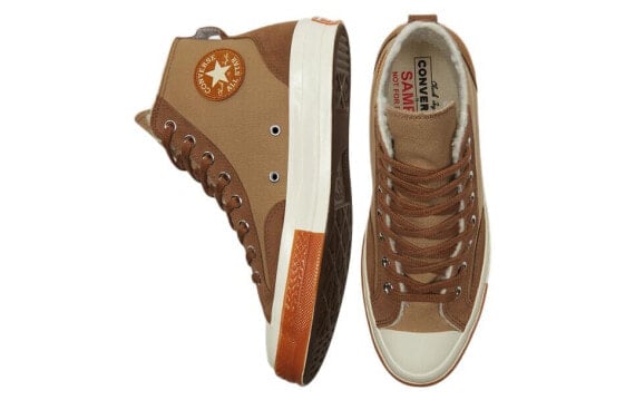 Кеды Chuck 70 Converse High 'Lined Colorblock - Nomad Khaki Gum' A04410C