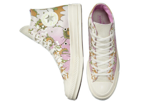 Кеды Converse Chuck Taylor All Star 70 Hi Crafted Florals Beyond Pink Women's A00537C