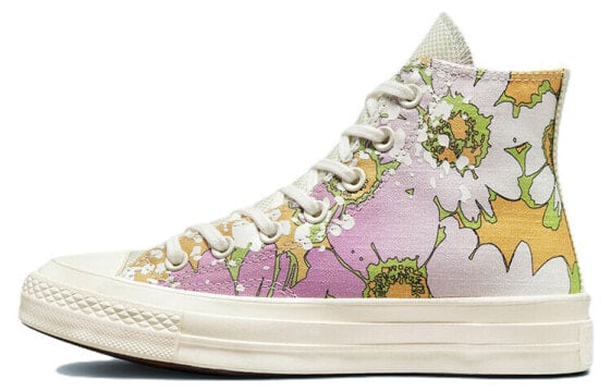 Кеды Converse Chuck Taylor All Star 70 Hi Crafted Florals Beyond Pink Women's A00537C