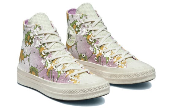 Кеды Converse Chuck Taylor All Star 70 Hi Crafted Florals Beyond Pink Women's A00537C
