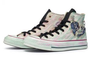 Кеды Converse 1970s Canvas Shoes Unisex High-Top Black, White, Purple, Green, Pink, Blue 162053C