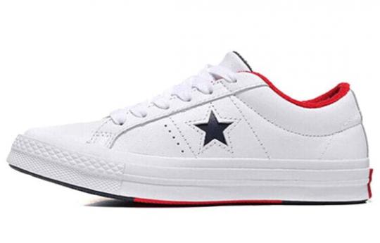 Кеды Converse One Star Series Canvas Shoes Unisex Low-Top White/Hey 160555C