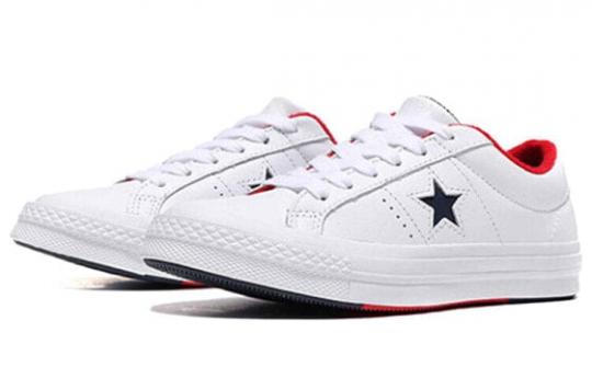 Кеды Converse One Star Series Canvas Shoes Unisex Low-Top White/Hey 160555C