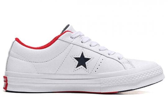 Кеды Converse One Star Series Canvas Shoes Unisex Low-Top White/Hey 160555C