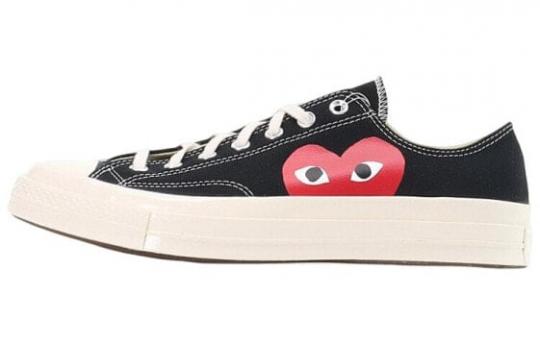 Кеды Chuck 70 Comme Des Garçons Play X Converse Low 'Black' 2015 150206C