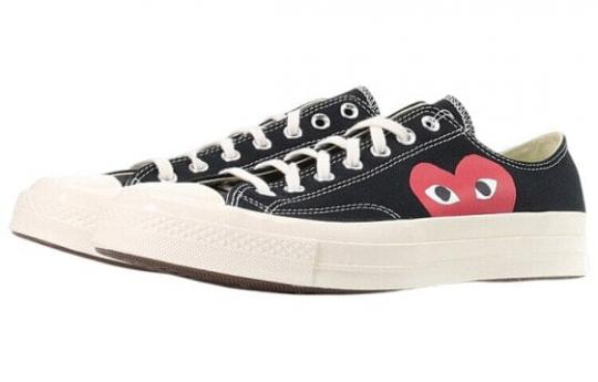 Кеды Chuck 70 Comme Des Garçons Play X Converse Low 'Black' 2015 150206C