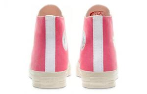 Кеды Converse Chuck Taylor All Star 70 Hi Comme Des Garcons Play Bright Pink 168301C