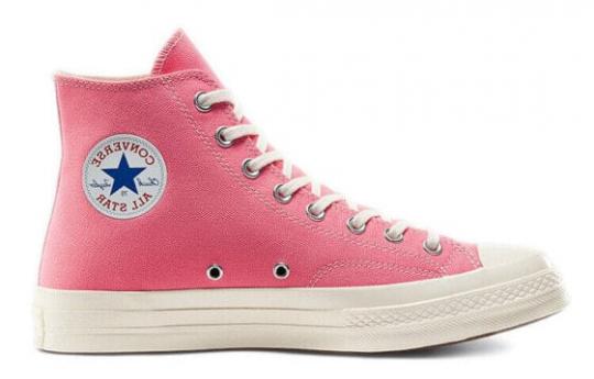 Кеды Converse Chuck Taylor All Star 70 Hi Comme Des Garcons Play Bright Pink 168301C