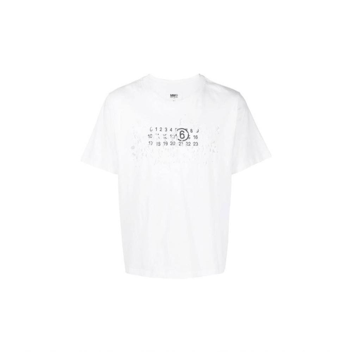 Футболка MM6 Maison Margiela SS23 Logo 9 (S62GD0156S23588-100)