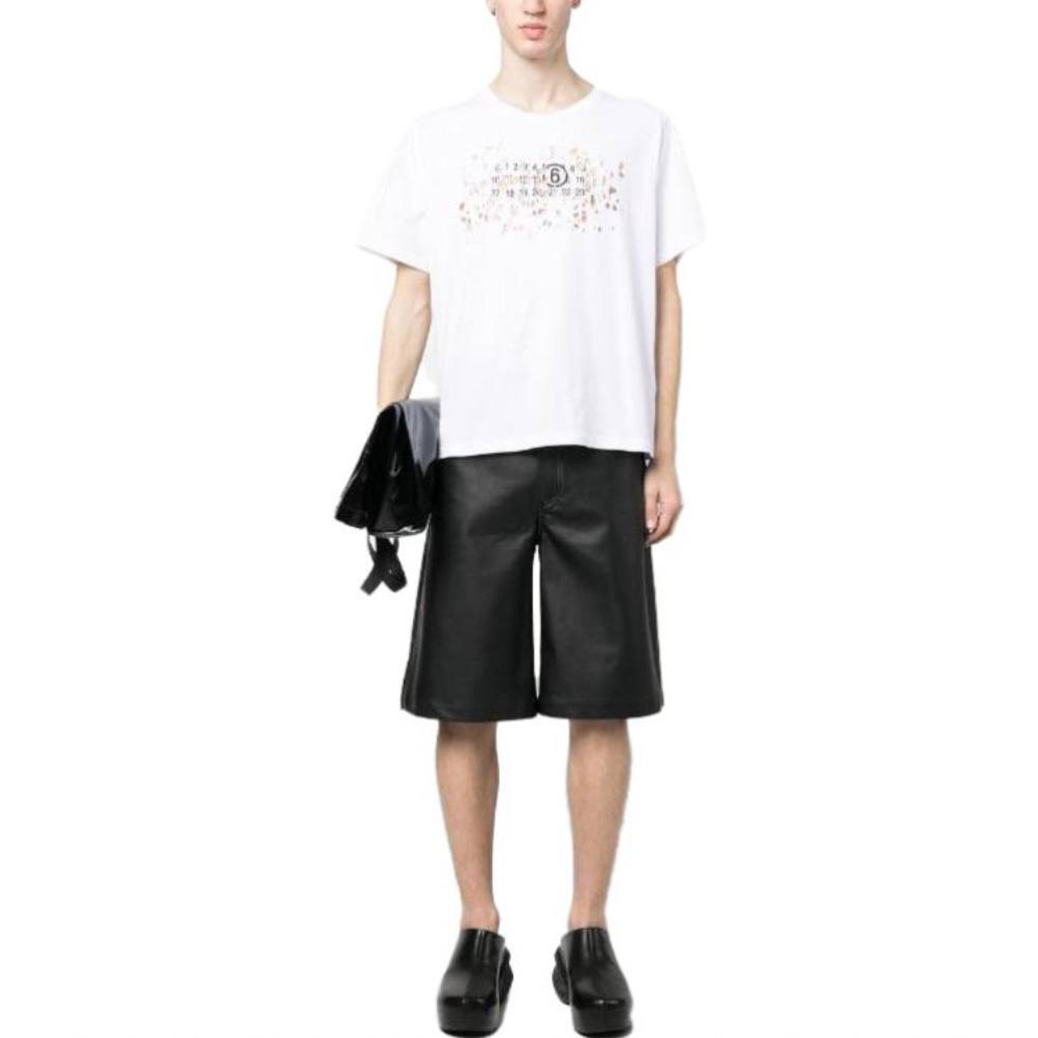 Футболка MM6 Maison Margiela SS23 Logo 9 (S62GD0156S23588-100)