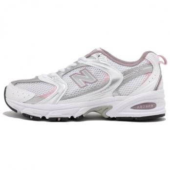 Кроссовки New Balance 530 "White/Silver Metalic/Ice Wine/Mid Century Pin" Sneakers MR530SG