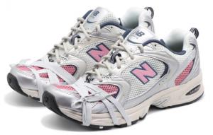 Кроссовки New Balance NB 530 Chunky Sneakers Unisex Low-Top Pink/Silver MR530KA