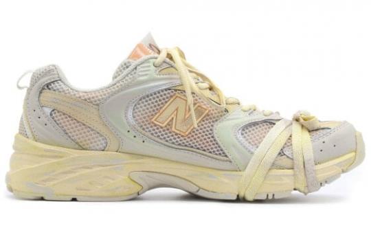 Кроссовки Niko And ... X New Balance NB 530 Chunky Sneakers Unisex Low-Top Yellow White MR530NS