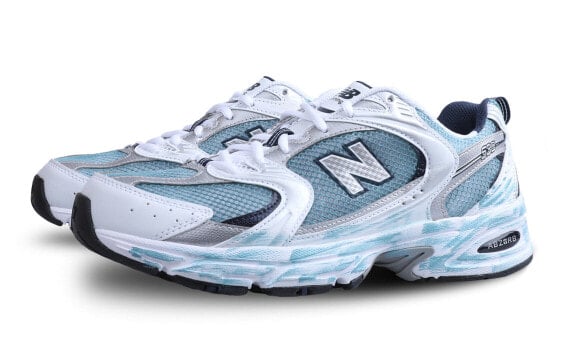Кроссовки New Balance NB 530 Casual Shoes Unisex Low-Top White/Blue/Silver/Green MR530SG