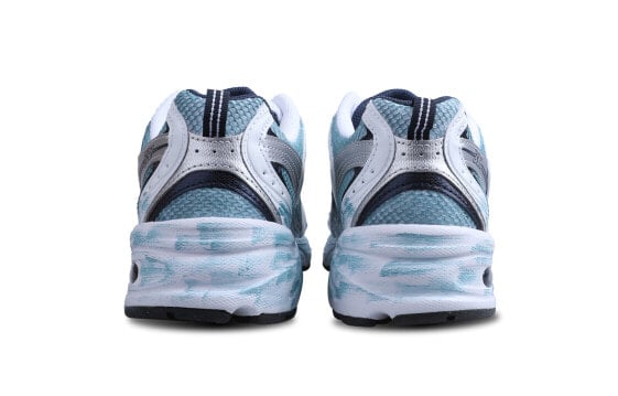 Кроссовки New Balance NB 530 Casual Shoes Unisex Low-Top White/Blue/Silver/Green MR530SG