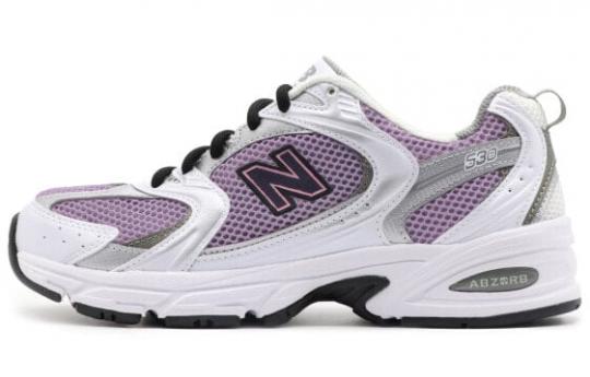 Кроссовки New Balance NB 530 Chunky Sneakers Unisex Low-Top Purple/Silver MR530SG