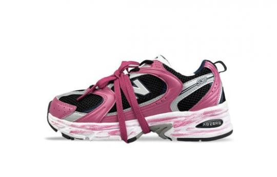 Кроссовки New Balance NB 530 Running Shoes Unisex Low-Top Black Pink MR530SG