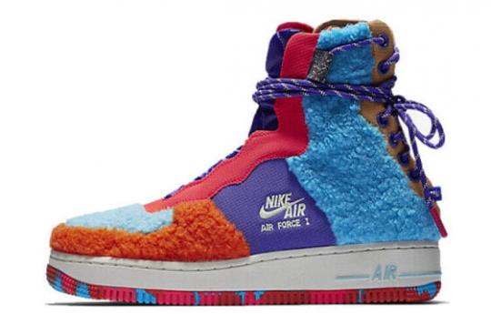 Кроссовки Nike Air Force 1 Rebel Xx Sherpa Multi Women's CQ7518-571