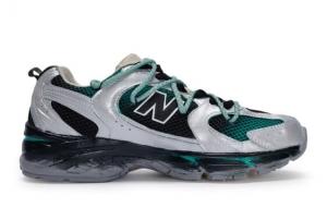 Кроссовки New Balance NB 530 Running Shoes Unisex Low-Top Silver/Green MR530AA