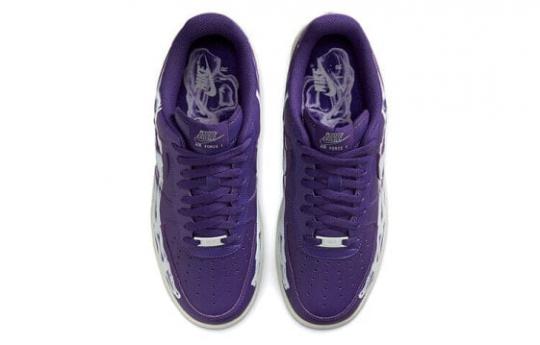 Кроссовки Nike Air Force 1 Low '07 Qs Purple Skeleton Halloween 2021 CU8067-500