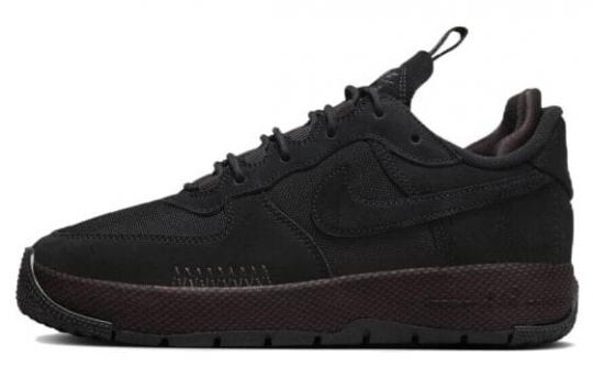 Кроссовки Nike Air Force 1 Wild Low Black Velvet Brown Women's FB2348-001