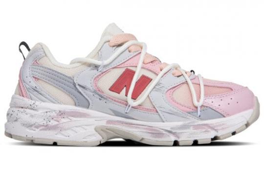 Кроссовки New Balance NB 530 Running Shoes Unisex Mid-Top Pink/Gray White MR530SH