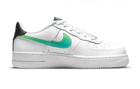 Кроссовки и кеды Nike Air Force 1 Low White Aquamarine GS DJ5154-100