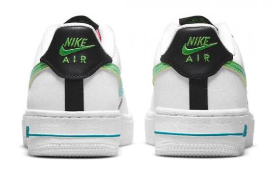 Кроссовки и кеды Nike Air Force 1 Low White Aquamarine GS DJ5154-100