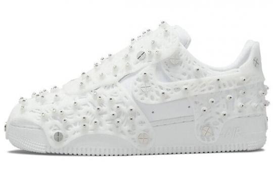 Кроссовки Nike Air Force 1 Low Swarovski Retroreflective Crystals White Women's CV7668-100