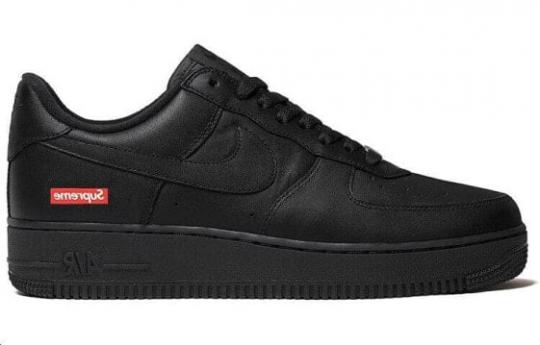 Кроссовки Nike Air Force 1 Low Supreme Black CU9225-001