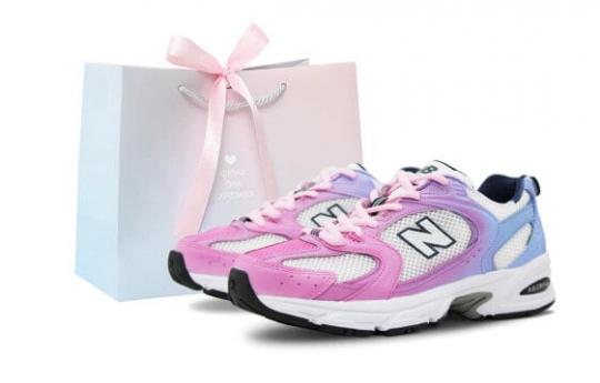 Кроссовки New Balance NB 530 Running Shoes Unisex Low-Top Pink Blue MR530SG