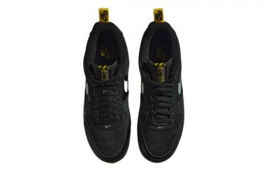 Кроссовки Nike Air Force 1 Low Cut Out Swoosh Black DO6709-001