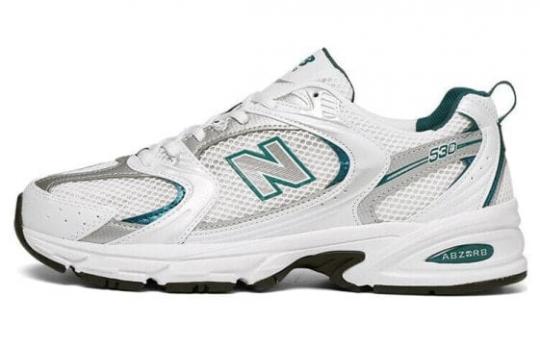 Кроссовки New Balance 530 White Silver Green MR530AB