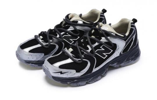 Кроссовки New Balance NB 530 Running Shoes Unisex Low-Top Silver Black MR530AA