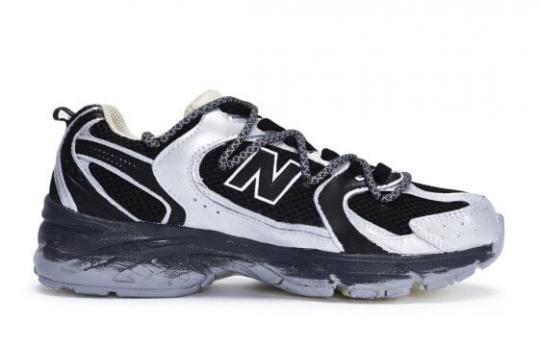 Кроссовки New Balance NB 530 Running Shoes Unisex Low-Top Silver Black MR530AA