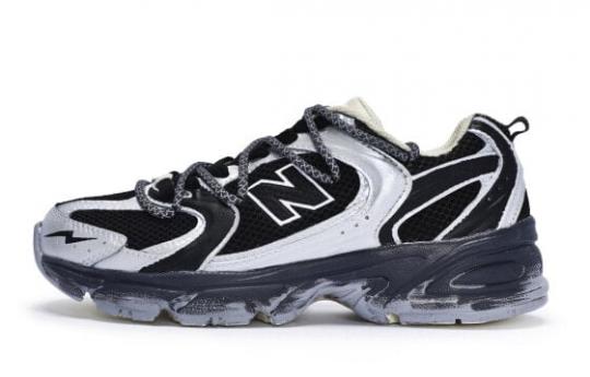 Кроссовки New Balance NB 530 Running Shoes Unisex Low-Top Silver Black MR530AA