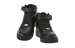 Кроссовки Nike Air Force 1 Mid '07 "2021 Release Triple Black" Sneakers 366731-001