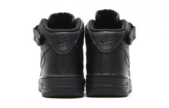 Кроссовки Nike Air Force 1 Mid '07 "2021 Release Triple Black" Sneakers 366731-001