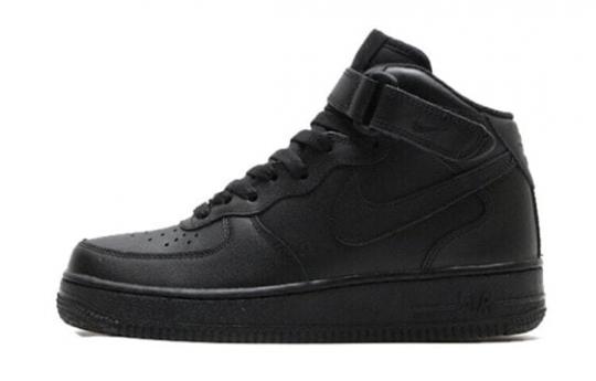 Кроссовки Nike Air Force 1 Mid '07 "2021 Release Triple Black" Sneakers 366731-001