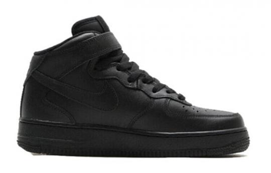 Кроссовки Nike Air Force 1 Mid '07 "2021 Release Triple Black" Sneakers 366731-001