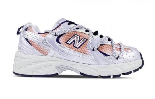 Кроссовки New Balance NB 530 Running Shoes Unisex Low-Top Silver Yellow MR530KA