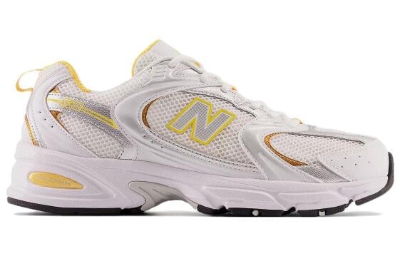 Кроссовки New Balance 530 White Vibrant Apricot Silver Metallic MR530PU