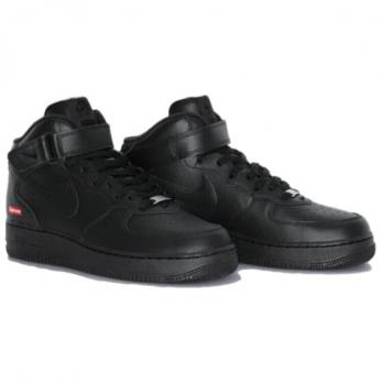 Кроссовки Nike Air Force 1 Mid Supreme Black FZ8784-001