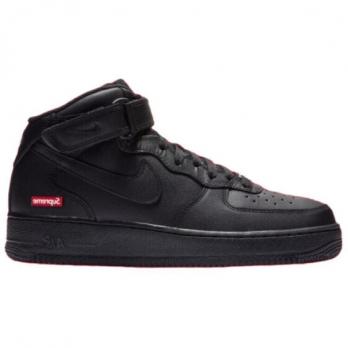 Кроссовки Nike Air Force 1 Mid Supreme Black FZ8784-001